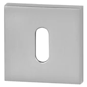 Szyldy i rozety - VDS ROZETA KWADRATOWA KLUCZ R67 SATYNA CHROM 49-0011 - miniaturka - grafika 1