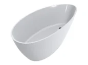 Wanny - Miraggio Maldives Wanna wolnostojąca 170x77 cm biały połysk 0000603 - miniaturka - grafika 1