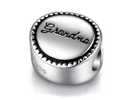 Charmsy - Rodowany srebrny charms do pandora babcia babunia grandma srebro 925 SY033RH - miniaturka - grafika 1