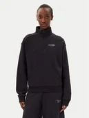 Bluzy damskie - Reebok Bluza 100214264 Czarny Regular Fit - miniaturka - grafika 1