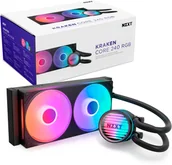 Chłodzenie wodne - Kraken Core 240 RGBschwarz RL-KR24C-B1 - miniaturka - grafika 1