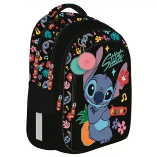 Plecak plecak 4 komorowy 16" BPL58 Stitch Black Aloha - Plecaki - miniaturka - grafika 14