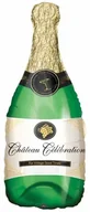 Sylwester - Balon foliowy Butelka szampana - 104 x 49 cm - 1 szt. - miniaturka - grafika 1