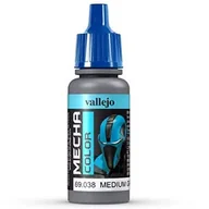 Kolejki i akcesoria - Vallejo Farba akrylowa Mecha Color - Medium Grey / 17ml Vallejo 69038 - miniaturka - grafika 1