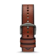 Akcesoria do zegarków - Brązowy pasek skórzany Fossil 22 mm Machine FS5900 ★ % SALE % ★ Kup teraz, zapłać za 30 dni GRATIS WYSYŁKA ZWROT DO 365 DNI - miniaturka - grafika 1