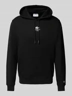 Bluzy męskie - Bluza z kapturem o kroju regular fit z czystej bawełny - miniaturka - grafika 1