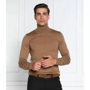 Oscar Jacobson Wełniany golf Cole Rollneck | Regular Fit - Swetry męskie - miniaturka - grafika 1
