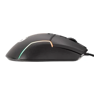 Marvo Mysz M655, 12000DPI, optyczna, 7kl., przewodowa USB, czarna, do gry, podświetlona - Myszki - miniaturka - grafika 5