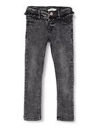Spodnie i spodenki dla dziewczynek - NAME IT Jeansy dziewczęce, Medium Grey Denim, 110 cm - miniaturka - grafika 1