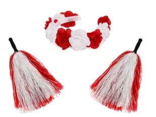 ZESTAW KIBICA BIAŁO-CZERWONY 3el - Gadżety dla kibiców - miniaturka - grafika 1