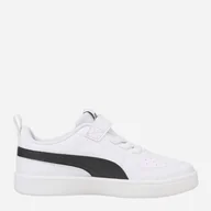 Buty dla chłopców - Tenisówki dziecięce dla dziewczynki na rzepy Puma Rickie AC+ PS 385836-03 32 Białe (4064535896923) - miniaturka - grafika 1