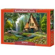Puzzle - Castorland Puzzle Toadstool Cottage 2000 - miniaturka - grafika 1