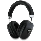 Słuchawki - GUESS Metallic Triangle Logo Czarny - miniaturka - grafika 1