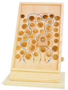 Small Foot by Legler do wspinaczki ścieżki/gry zręcznościowe z drewna pokrytego kolorowy narysowane ścieżek, zabawka rozwijająca sprawność ruchową może zostać umieszczona na każdej blat stołu 4603 - Akcesoria do gier planszowych Small Foot by Legler do wspinaczki ścieżki/gry zręcznościowe z drewna pokrytego kolorowy narysowane ścieżek, zabawka rozwijająca sprawność ruchową może zostać umieszczona na każdej blat stołu 4603 - Akcesoria do gier planszowych - miniaturka - grafika 1