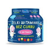 Witaminy i minerały - ŻELKI WITAMINKI BEZ CUKRU 90 G. - miniaturka - grafika 1