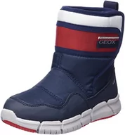 Botki damskie - Geox Chłopięce J Flexyper Boy B ABX botki, granatowy czerwony, 35 EU - miniaturka - grafika 1