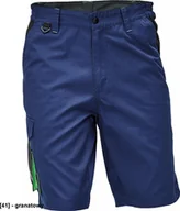 Odzież robocza - CERVA CREMORNE szorty - męskie szorty robocze, wytrzymała tkanina bawełnianiana, 60% bawełna, 40% poliester. 230 g/m2 - granatowy 50 - miniaturka - grafika 1