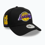 Czapki damskie - Czapka z daszkiem New Era NBA Patch Eframe Los Angeles Lakers black WYSYŁKA W 24H 30 DNI NA ZWROT - miniaturka - grafika 1