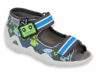 Befado - Obuwie buty dziecięce sandały kapcie pantofle dla chłopca - 18 - Kapcie damskie - miniaturka - grafika 1