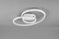 Lampy sufitowe - Trio Leuchten Designerska lampa sufitowa biała z 3-stopniowym ściemnianiem LED - Levi - miniaturka - grafika 1