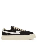 Trampki damskie - S.W.C Stepney Workers Club Tenisówki Dellow YA25012 Czarny - miniaturka - grafika 1