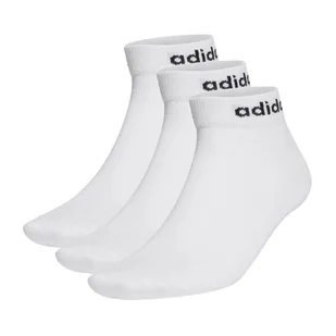 adidas Ankle 3Pak skarpety niskie 380 : Rozmiar - 34 - 38 - Skarpetki damskie - miniaturka - grafika 1