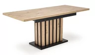 Stoły - Stół rozkładany LAMELLO 160-210/90 cm dąb artisan/czarny - miniaturka - grafika 1