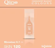 Pozostałe akcesoria kosmetyczne - Jednorazowy pigment korektor do makijażu permanentnego Bioevolution Skin 120 Qline Pro 0,7ml monodose - miniaturka - grafika 1