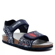 Buty dla chłopców - Sandały Geox J Ghita Boy J458LE 0006A C0735 M Navy/Red - miniaturka - grafika 1