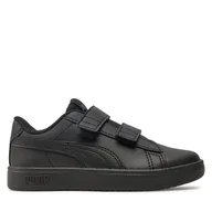 Buty dla chłopców - Sneakersy Puma Rickie Classic V Ps 394253-11 Czarny - miniaturka - grafika 1