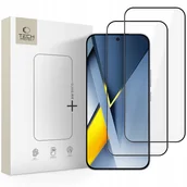 Szkła hartowane na telefon - Spigen Szkło hartowane TECH-PROTECT GLASS FIT+ 2-PACK XIAOMI POCO F8 ULTRA BLACK - miniaturka - grafika 1