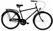 Rowery - Dallas City 28" 1spd Men - czarny - miniaturka - grafika 1