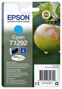 Epson Tusz T1292 CYAN 7.0ml do serii BX/SX C13T12924012 - Tusze oryginalne - miniaturka - grafika 5