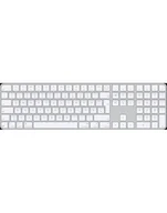 Klawiatury - APPLE Magic Keyboard with Touch ID and Numeric Keypad for Mac models with Apple silicon - German - White Keys - miniaturka - grafika 1