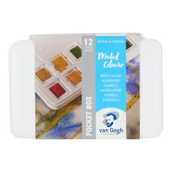 Farby i media malarskie - Talens AKWARELE VAN GOGH MUTED COLOURS 12 PÓŁKOSTEK 20808644 - miniaturka - grafika 1