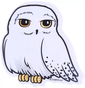 Biała Gumka Do Mazania Sowa Harry Potter - Gumki biurowe - miniaturka - grafika 1