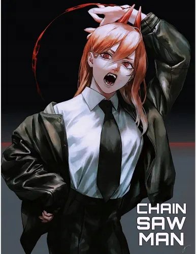 Plakat Anime Chainsaw Man CHM_099 A2 (custom)
