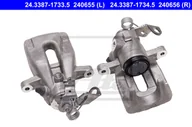 Zaciski hamulcowe - ATE ZACISK HAMULCA 24.3387-1734.5 CITROEN C3 II 1.6HDI 15- PEUGEOT 208 1.6THP 15 TYŁ PRAWY - miniaturka - grafika 1