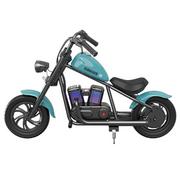 Rowery elektryczne - Motocykl Elektryczny dla Dzieci Hyper GOGO Cruiser 12 Plus, Opony 12 x 3 Cali, 160W, 5,2Ah, Głośnik Bluetooth, LED - Niebieski - miniaturka - grafika 1