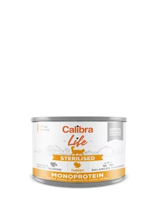 CALIBRA Cat Life Sterilised Turkey 6x200g - Mokra karma dla kotów - miniaturka - grafika 2