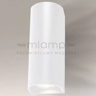 Shilo kinkiet Uda 2xGU10 biały 7459 - Lampy ścienne - miniaturka - grafika 1