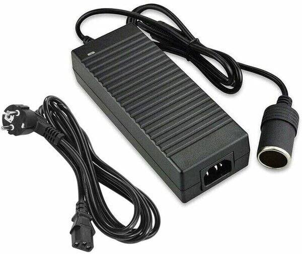 Zasilacz do laptopa N-Face Uniwersalny zasilacz do notebooków 110-220V el.s., 12-24V, ładowanie laptopa, włącznik zasilania, EOL