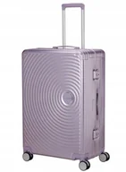 Walizki - Walizka duża American Tourister Soundbox Alu - stormy lilac - miniaturka - grafika 1