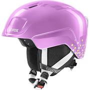 Kaski narciarskie - Uvex Heyya Helmet Kids, różowy/biały 46-50cm 2021 Kaski narciarskie S5662523001 - miniaturka - grafika 1