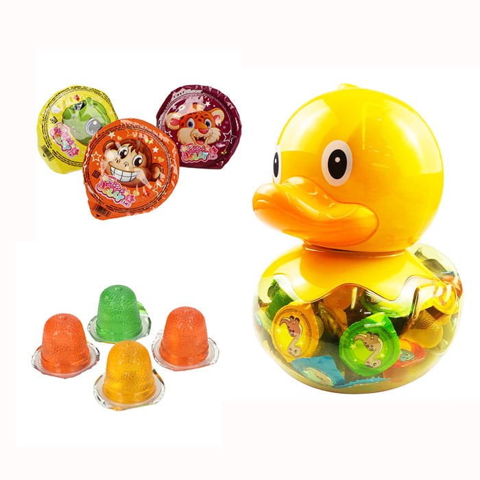 JELLY CUP MINI DUCK OWOCOWE GALARETKI (15GR) 12SZT