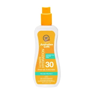 Australian Gold SPF 30 Spray Gel - Żel w sprayu do opalania Ochrona przeciwsłoneczna 237 ml - Balsamy i kremy do opalania - miniaturka - grafika 1