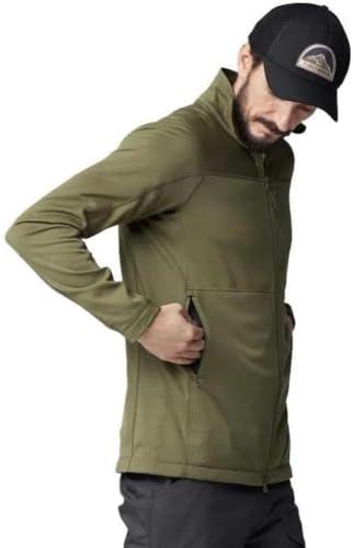 Fjallraven 86971-662 Abisko Lite kurtka polarowa M kurtka męska, Deep Forest, rozmiar L