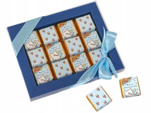 Bombonierka na Dzień Nauczyciela - zestaw 12 czekoladek 204g - Bombonierki i czekoladki - miniaturka - grafika 1