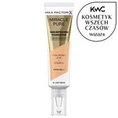 Podkłady do twarzy - Max Factor Miracle Pure Skin-Improving Foundation SPF30 podkład 30 ml dla kobiet 32 Light Beige - miniaturka - grafika 1