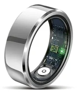 Smartband - Beafon Smart Ring SR6 Nie Inteligentny pierścień do śledzenia aktywności IP68 Srebrny - miniaturka - grafika 1